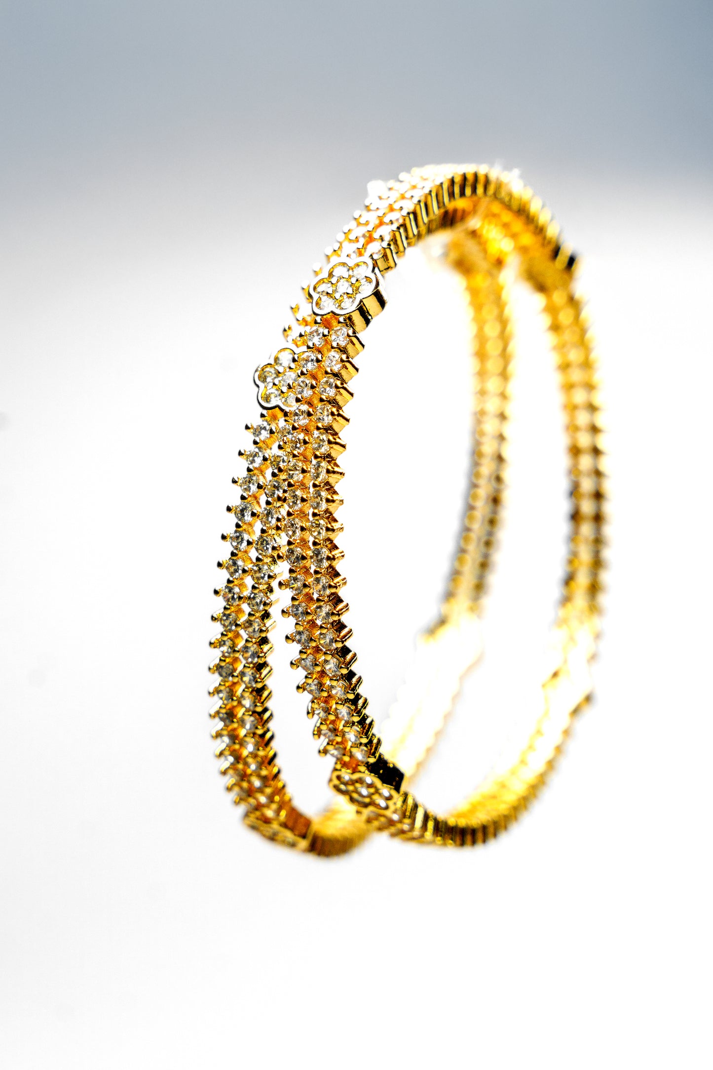 Gloss Finish Beaded Textured Stone-Style Bracelet