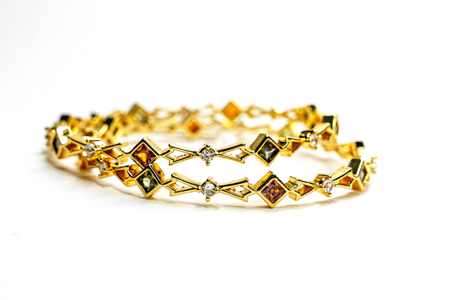 Multicolor flower Traditional Beaded Bracelet for Women